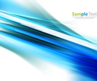 Abstract Blue Motion Background Vector Illustration