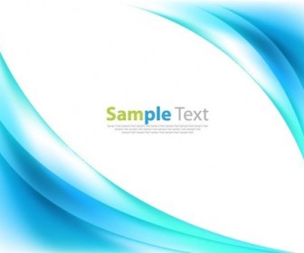 Blue Color Abstract Background Vector Illustration