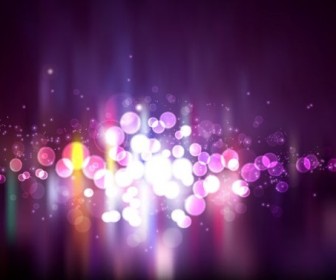 Blurry Light Purple Abstract Background Vector Illustration