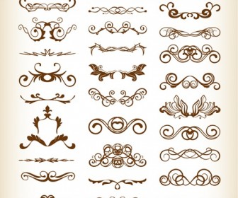 Vector Decorative Design Elements for Your Design