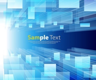 Bright Technology Background Vector Illustration