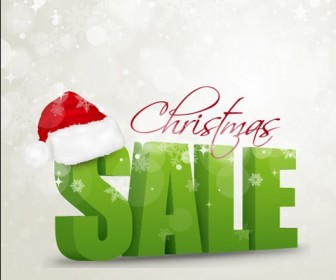 Christmas Sale Vector Graphic