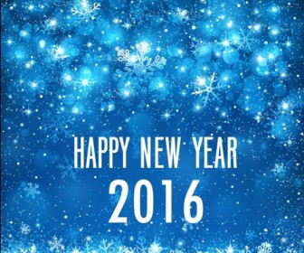 Happy New Year 2016 Vector Illustration