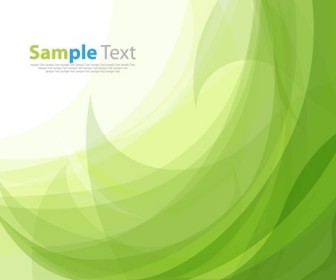 Vector Illustration of Abstract Green Background