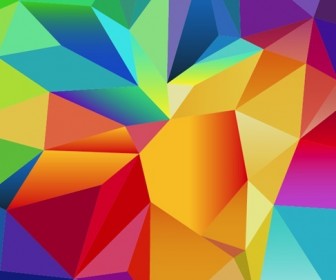 Abstract Geometric Polygonal Vector Background