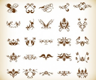 Set of Vector Graphic Elements for Design