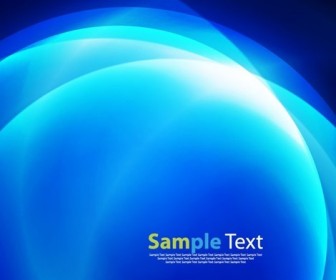 Blue Abstract Light Background