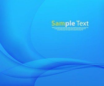 Vector Blue Abstract Design Background Illustration