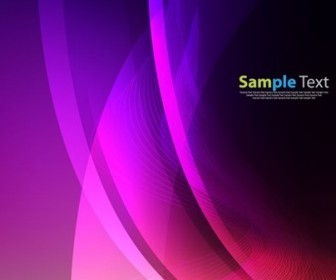 Purple Abstract Background Vector Illustration