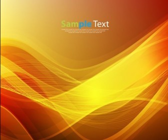 Abstract Yellow Red Design Background Vector Illustration