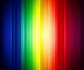 Abstract Rainbow Colorful Vertical Striped Vector Background