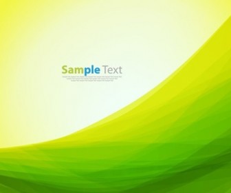 Abstract Green Yellow Color Background Vector Illustration