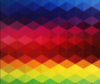 Low Poly Style Colorful Background Vector Illustration