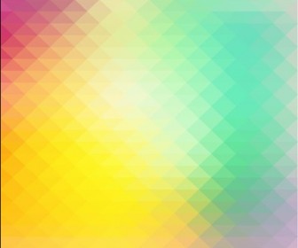 Colorful Geometry Triangles Abstract Background Vector Illustration