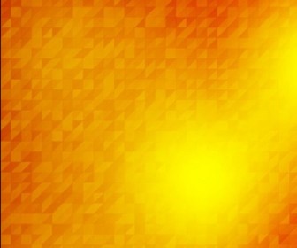 Yellow Mosaic Vector Background