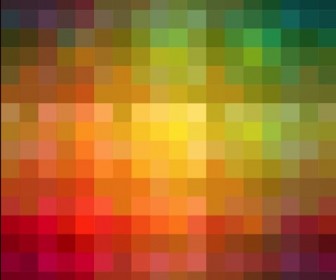 Colorful Squares Abstract Background Vector Illustration