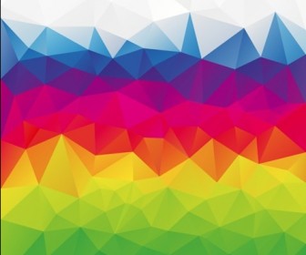 Abstract Background Consisting of Triangles