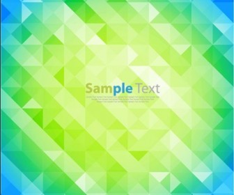 Abstract Vibrant Mosaic Background Vector Illustration