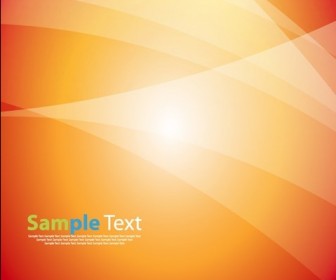 Abstract Orange Background Vector Illustration