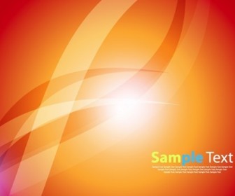 Bright Orange Yellow Abstract Background