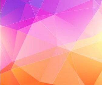 Abstract Vector Polygonal Background