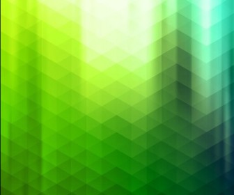 Abstract Green Blue Triangle Background