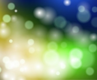 Colorful Bokeh Vector Background